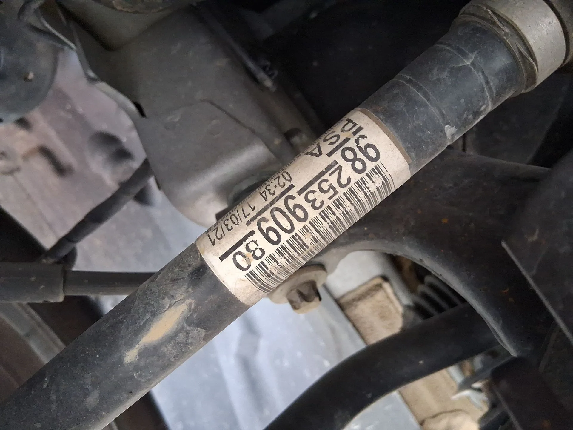 Transmision Delantera Derecha para Opel Corsa F (P2Jo)
