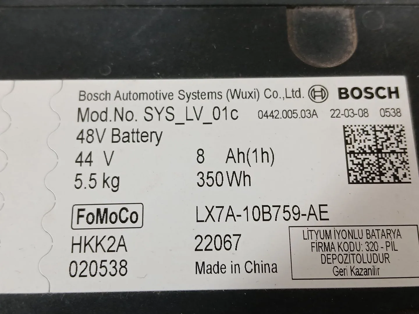 Bateria para Ford Focus