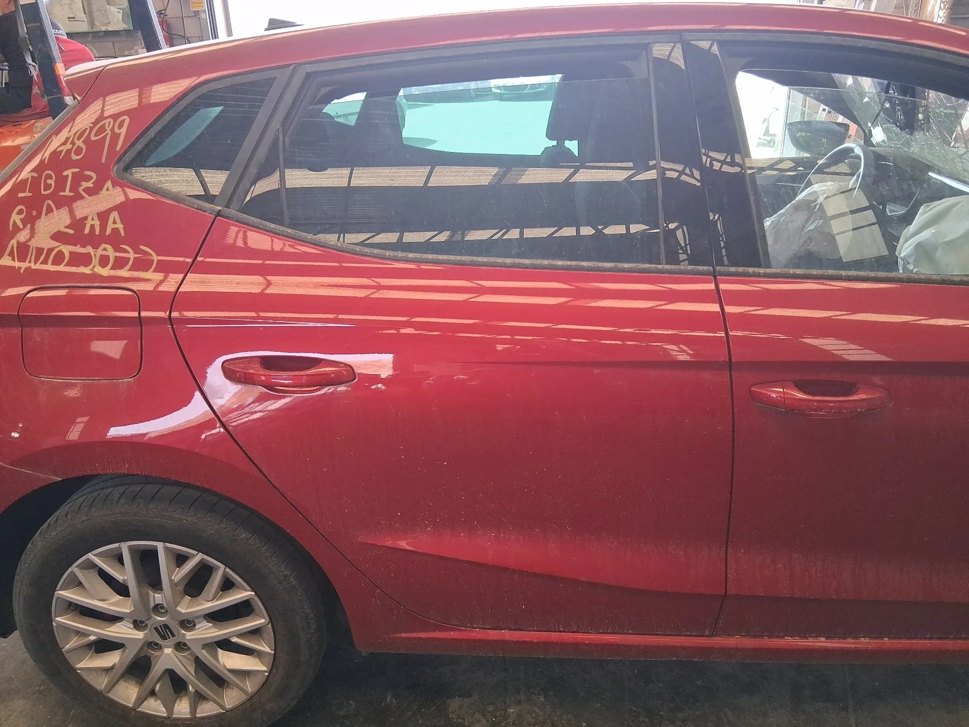 Puerta Trasera Derecha para Seat Ibiza V (Kj1, Kjg)