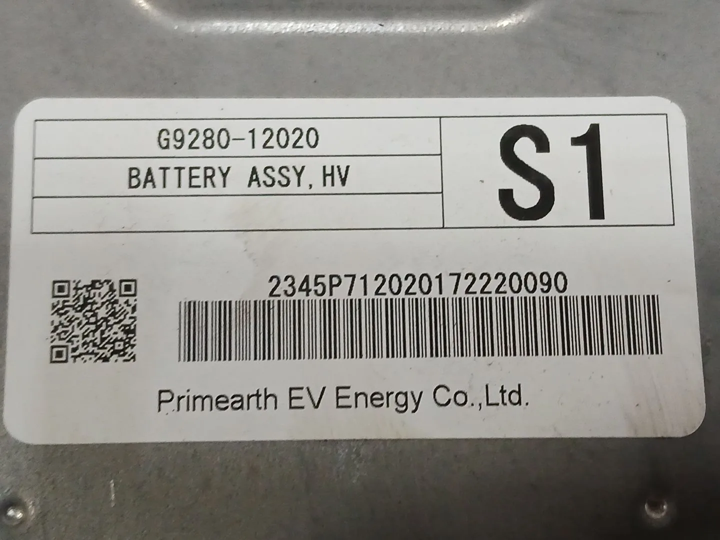 Bateria para Toyota Auris (-E18) 1.8 Hybrid (Zwee186)