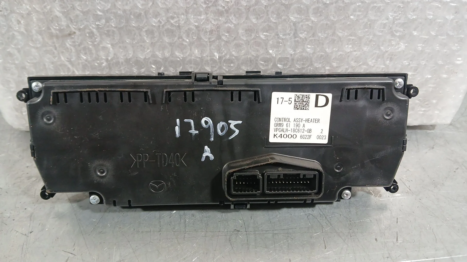 Mando Climatizador para Mazda 6 Station Wagon (Gj, Gl)