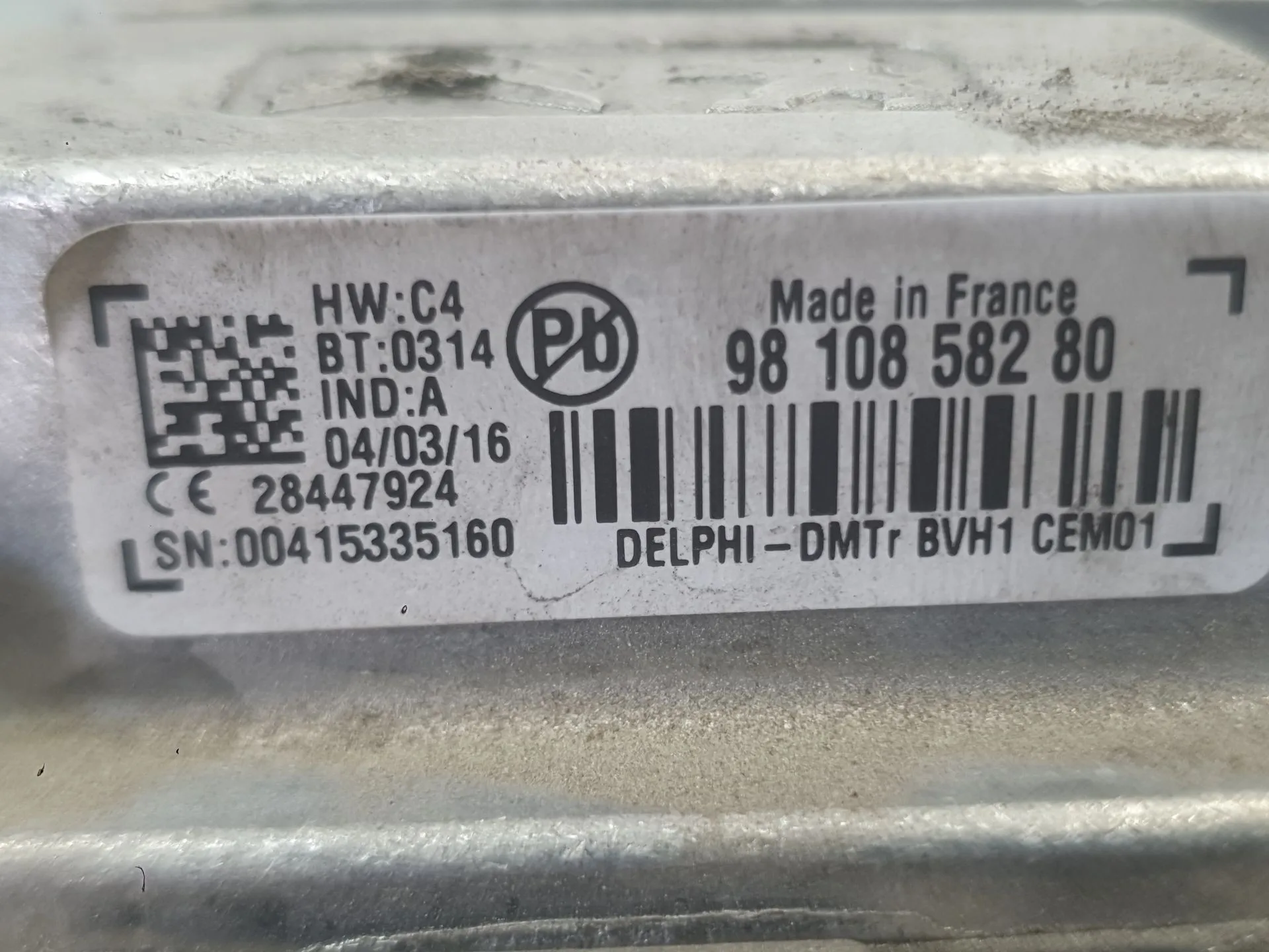 Centralita Start / Stop para Peugeot 208 I (Ca_, Cc_)