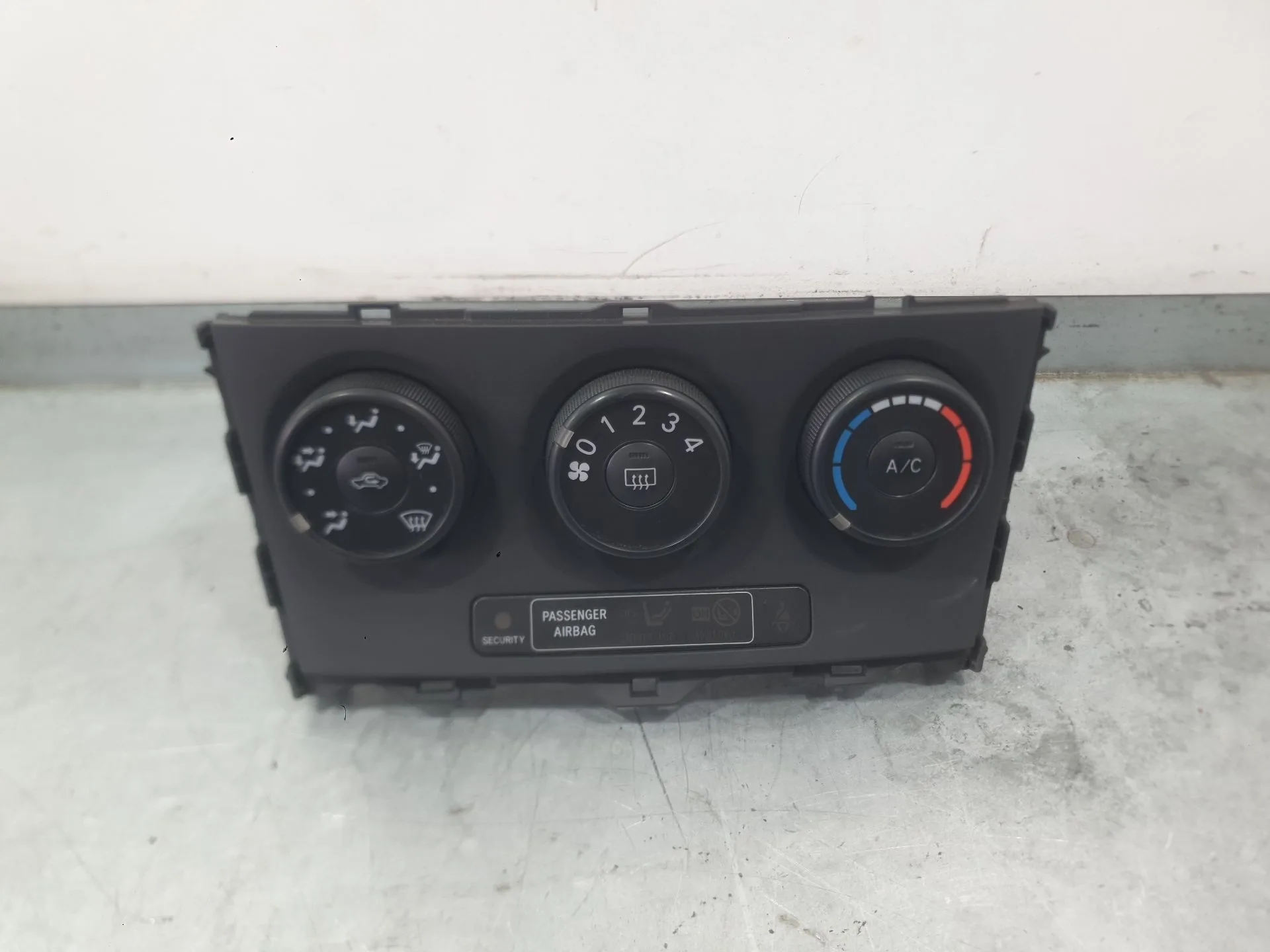 Mando Calefaccion / Aire Acondicionado para Toyota Auris (_E15_)