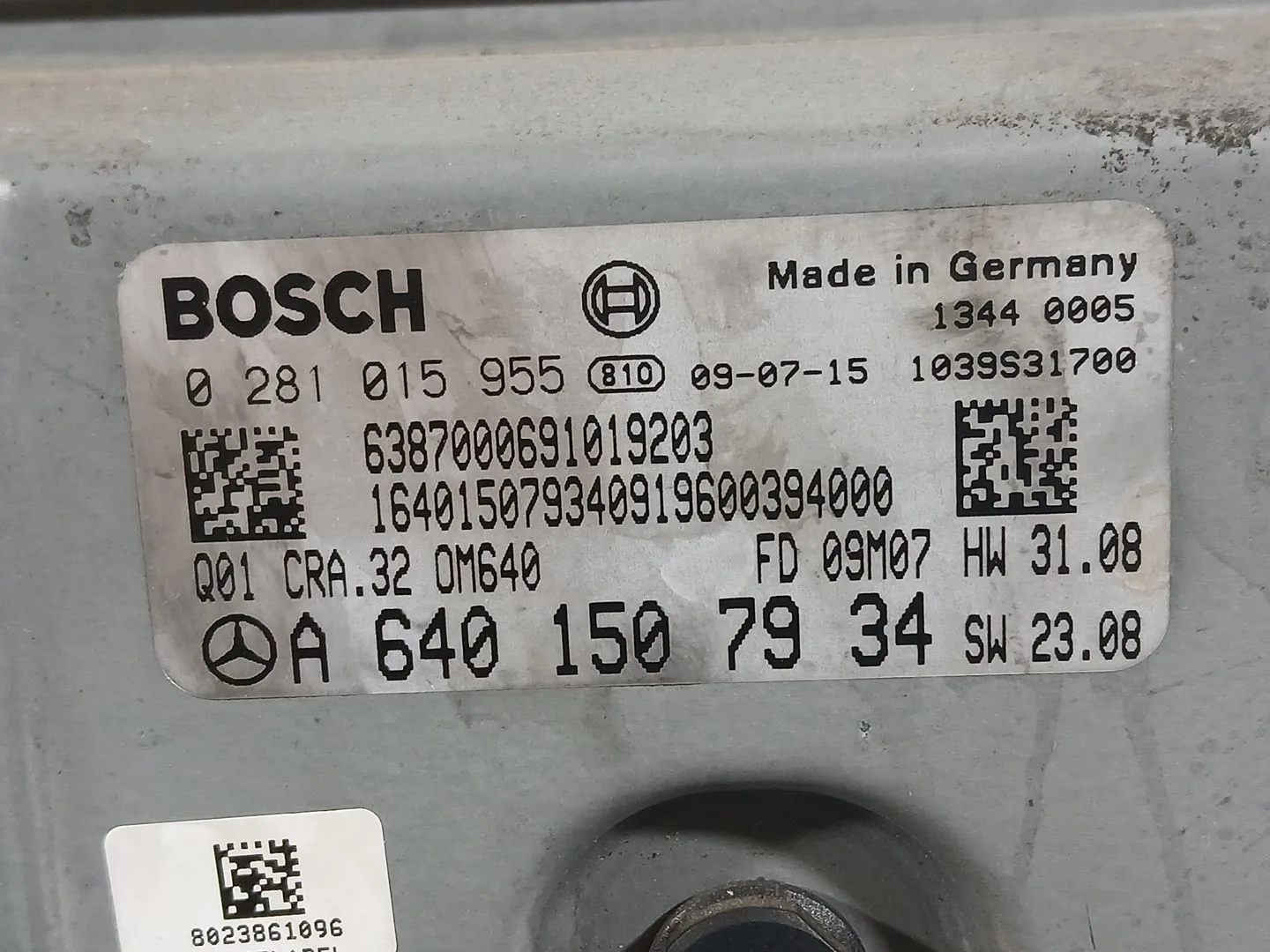 Centralita Motor Uce para Mercedes-Benz Clase B Sports Tourer (W245)