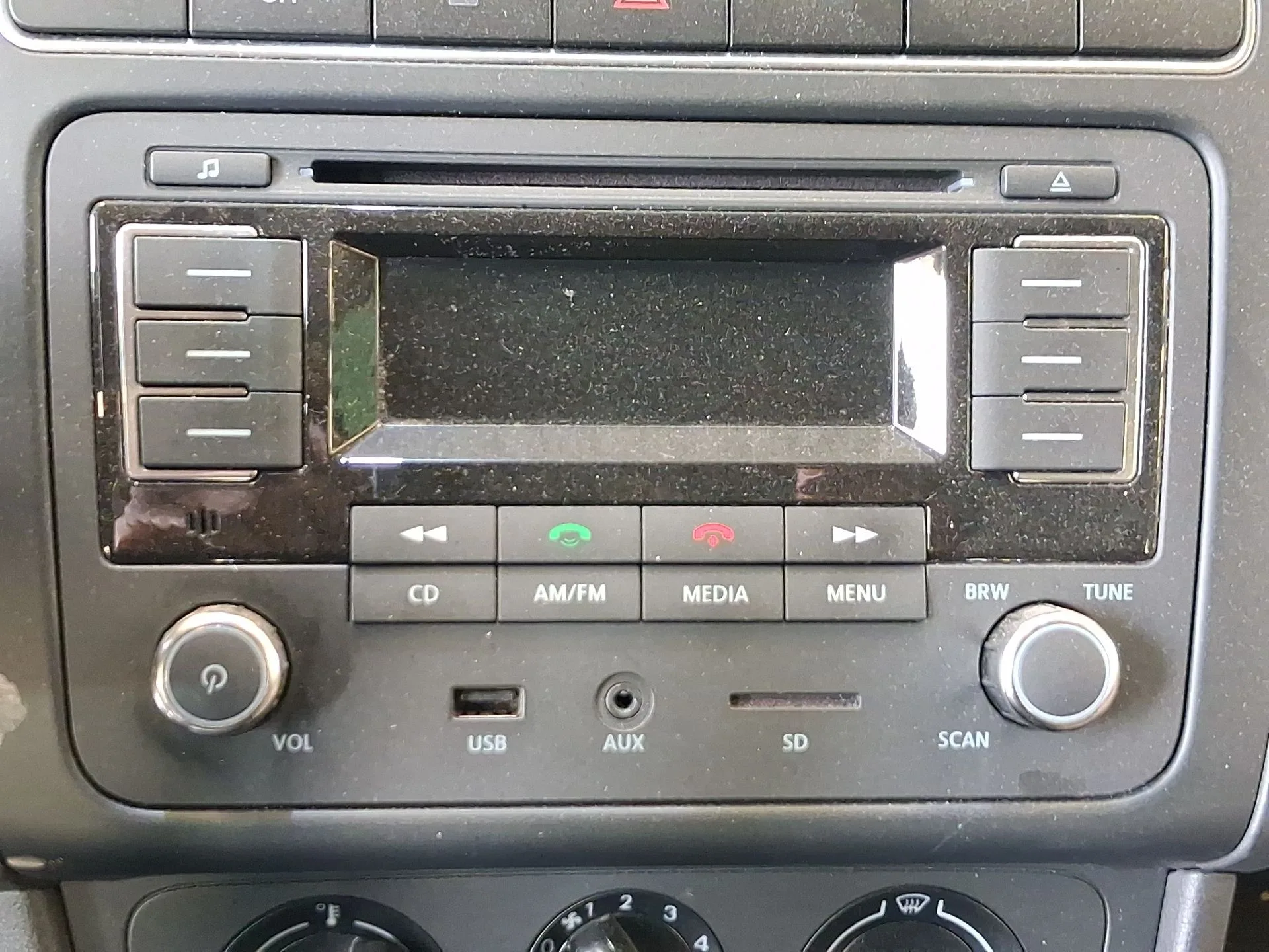 Sistema Audio / Radio Cd para Volkswagen Polo V (6R1, 6C1)