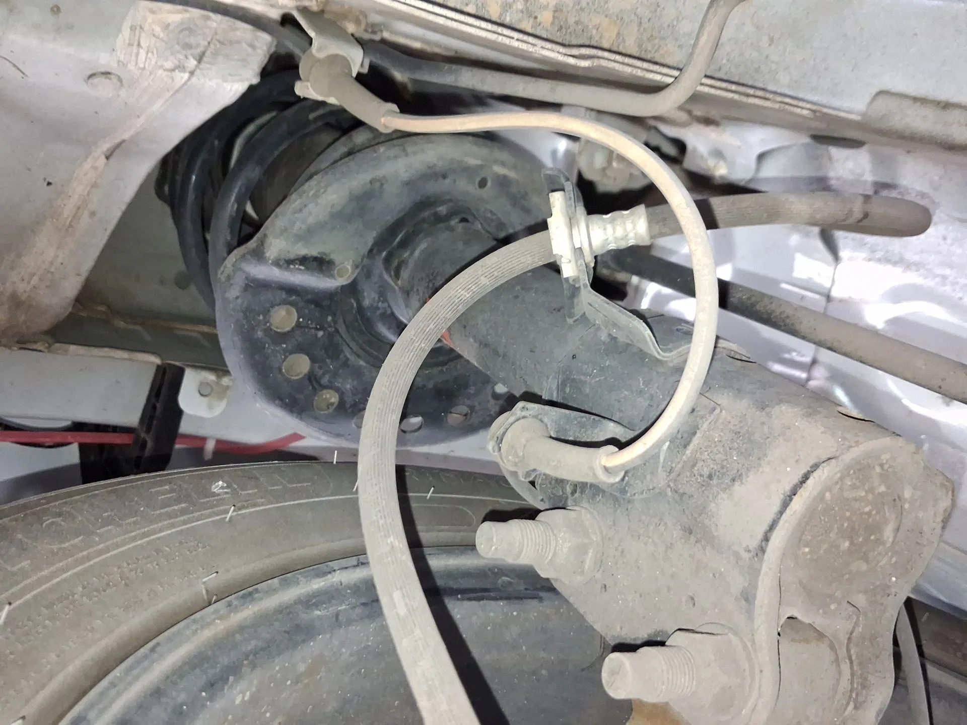 Amortiguador Delantero Derecho para Nissan Leaf (Ze1)