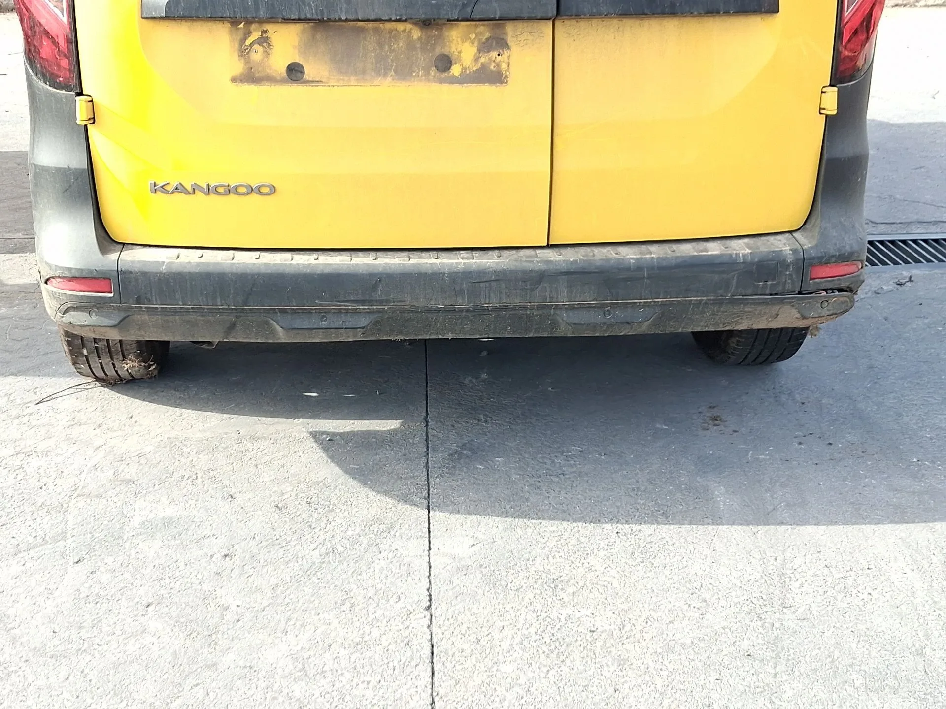 Paragolpes Trasero para Renault Kangoo Iii Furgoneta/Monovolumen