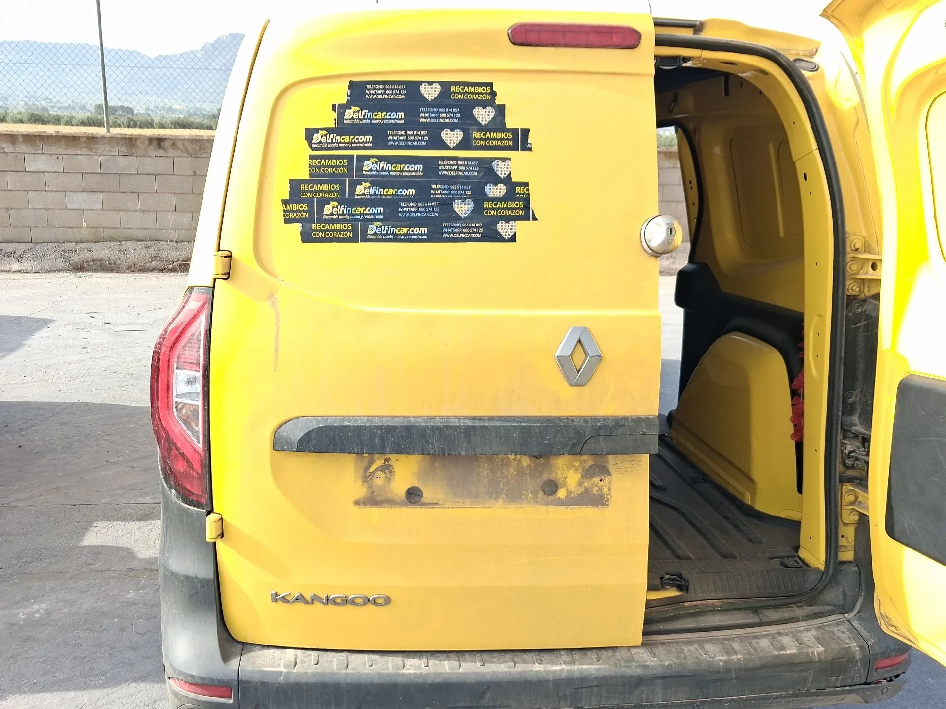Puerta Trasera Izquierda Carga para Renault Kangoo Iii Furgoneta/Monovolumen