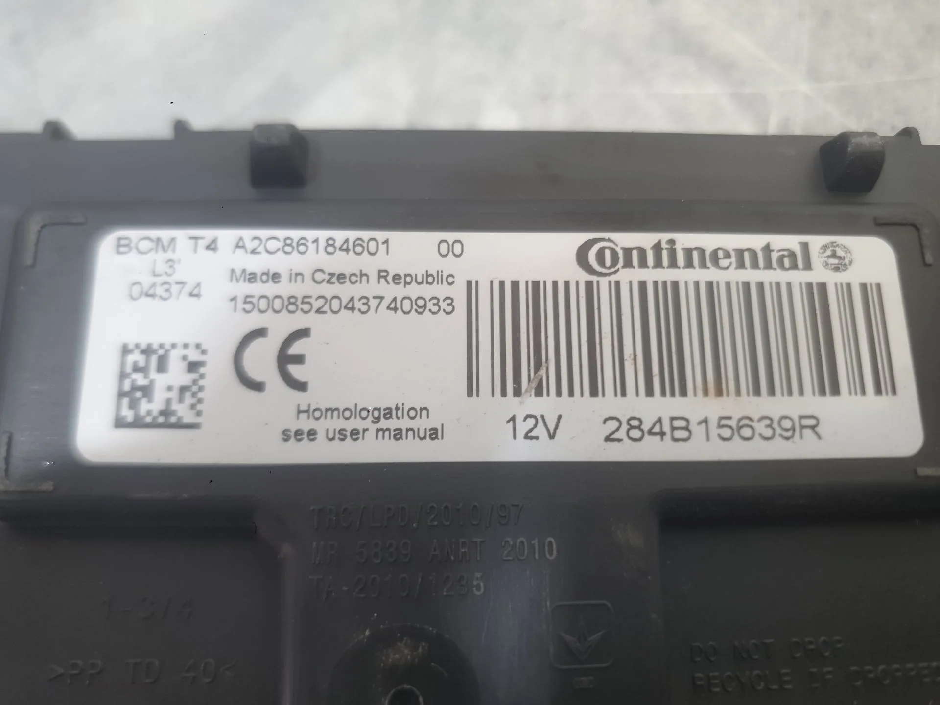 Modulo Electronico para Renault Clio Iv (Bh_)