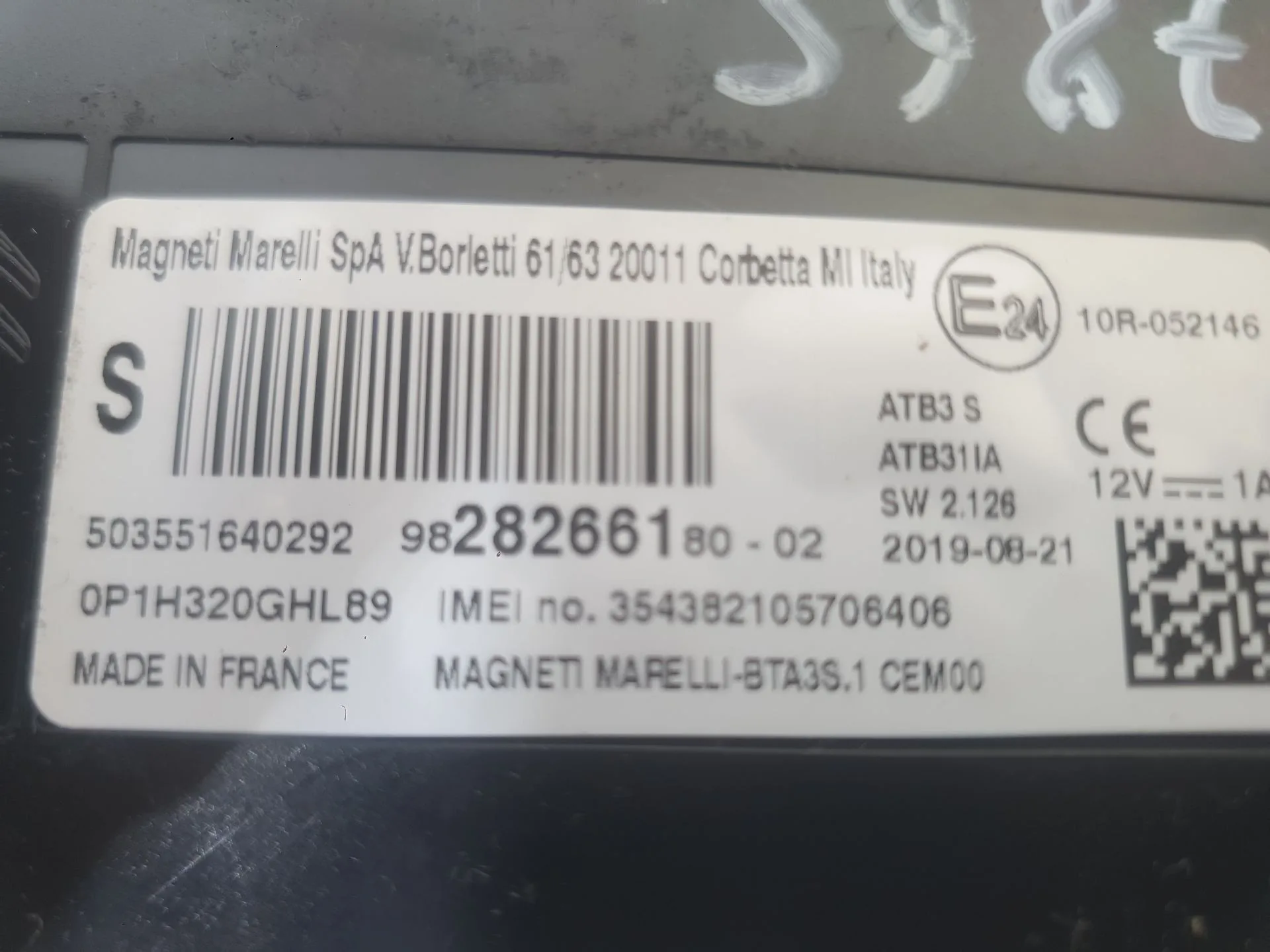 Modulo Electronico para Peugeot 3008 Ii Suv (Mc_, Mr_, Mj_, M4_)