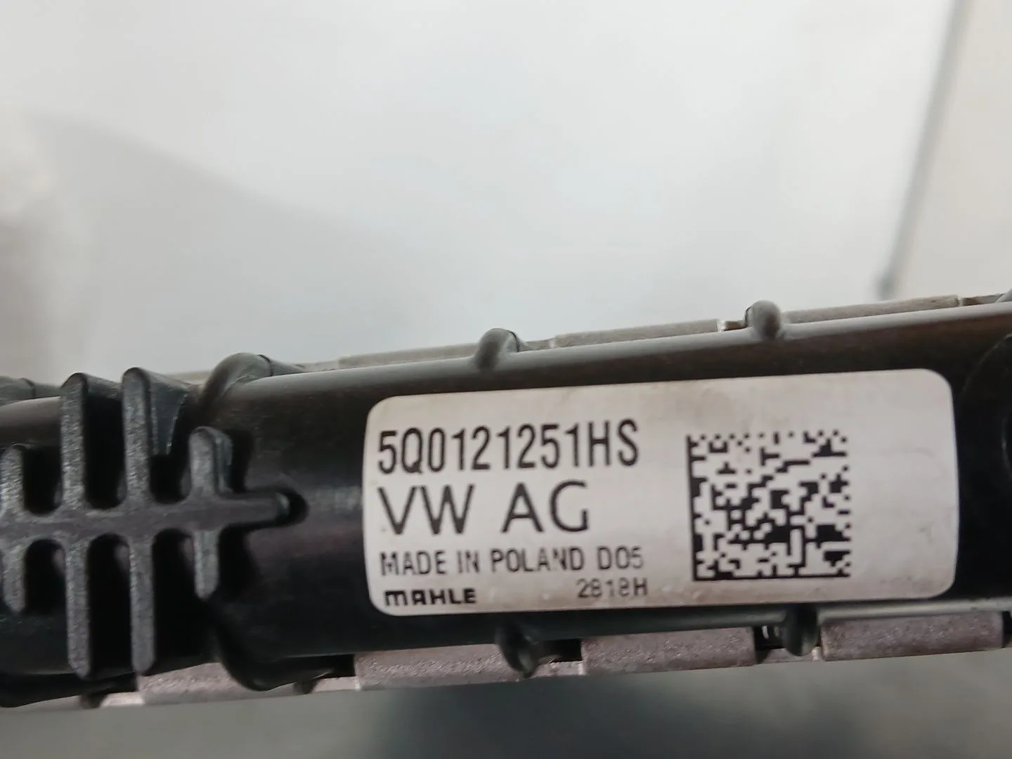 Radiador Agua Adicional para Volkswagen Tiguan (Ad1, Ax1)