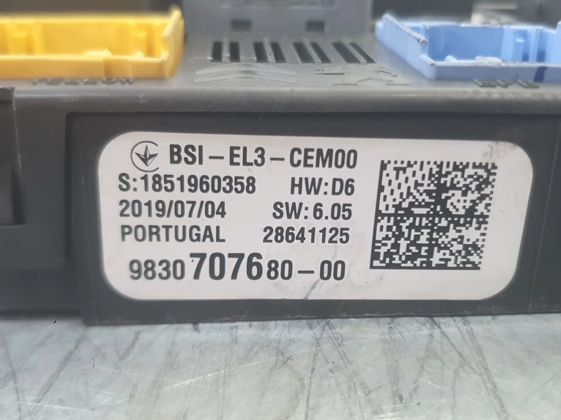 Caja Reles / Fusibles para Opel Combo Furgoneta/Monovolumen (K9)