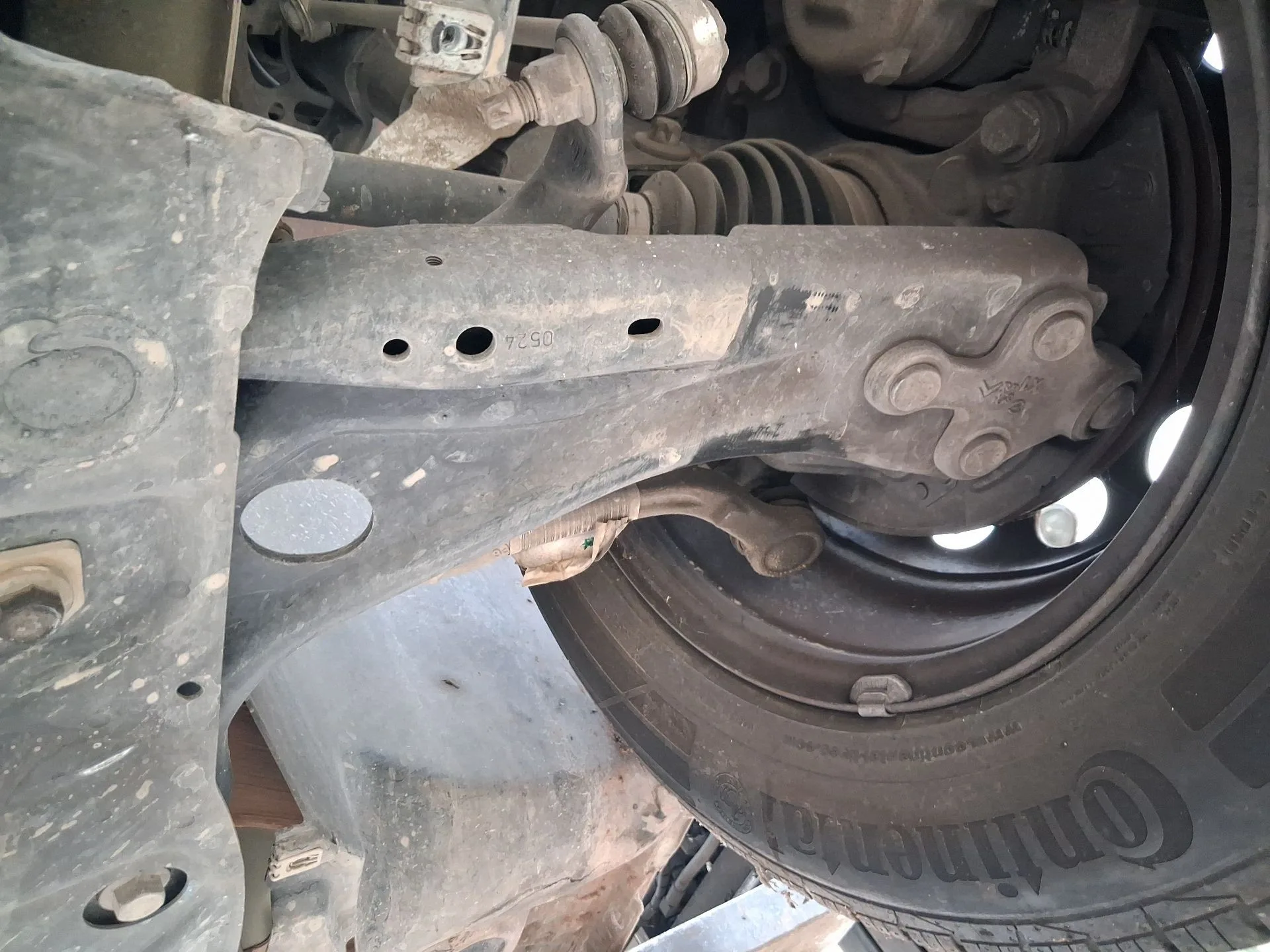 Brazo Suspension Inferior Delantero Izquierdo para Citroën Berlingo Furgoneta/Monovolumen (K9)
