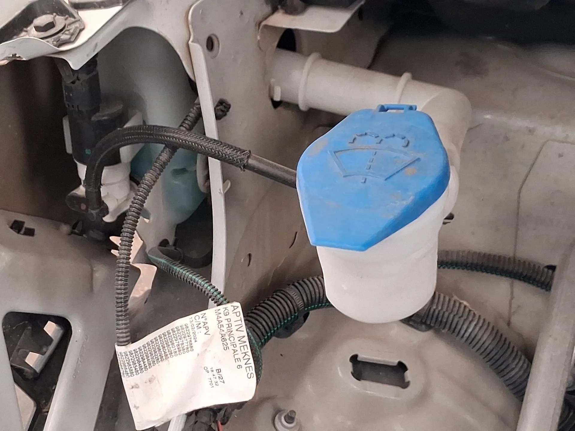 Deposito Limpia para Citroën Berlingo Furgoneta/Monovolumen (K9)
