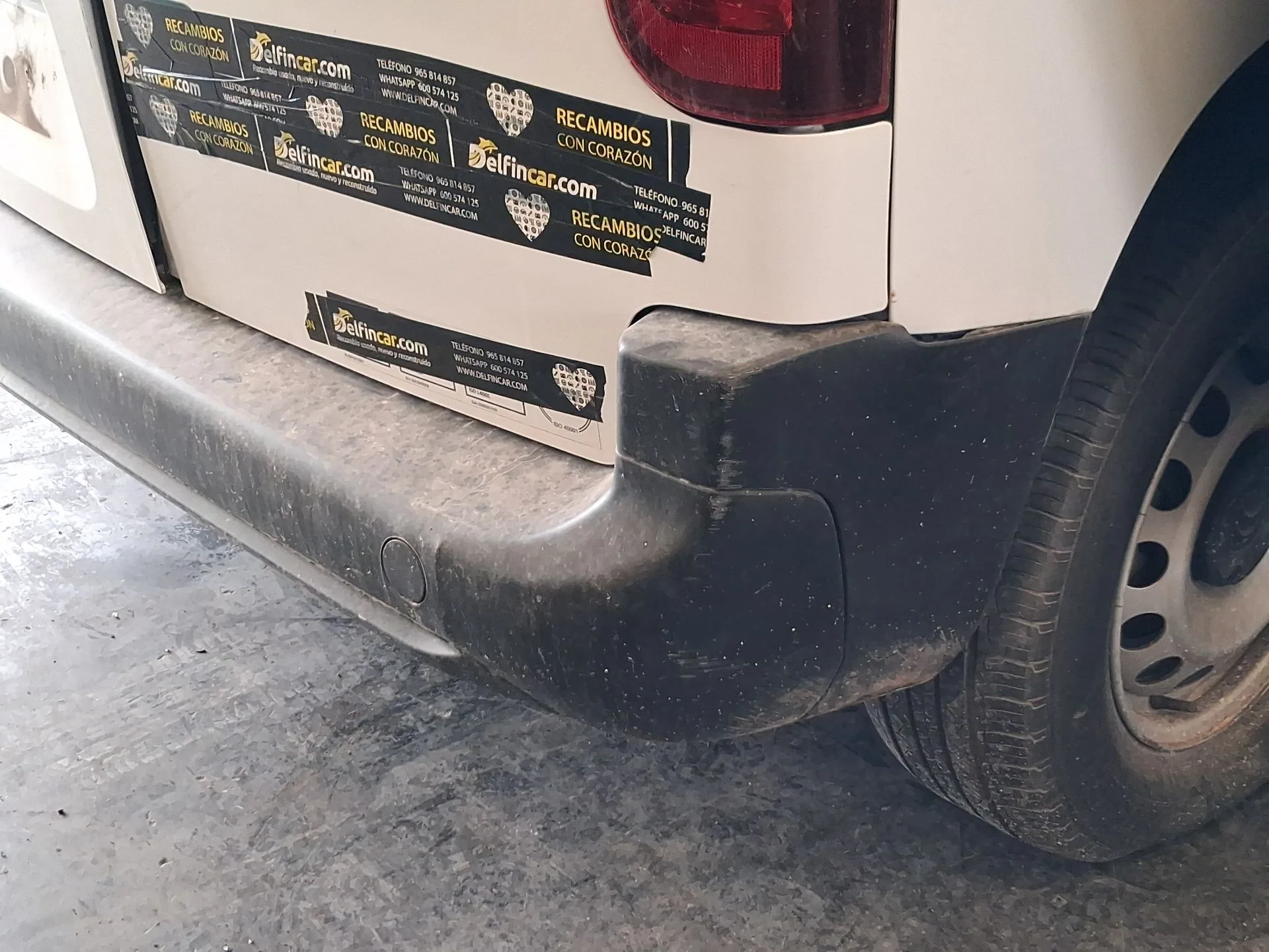 Paragolpes Trasero para Citroën Berlingo Furgoneta/Monovolumen (K9)