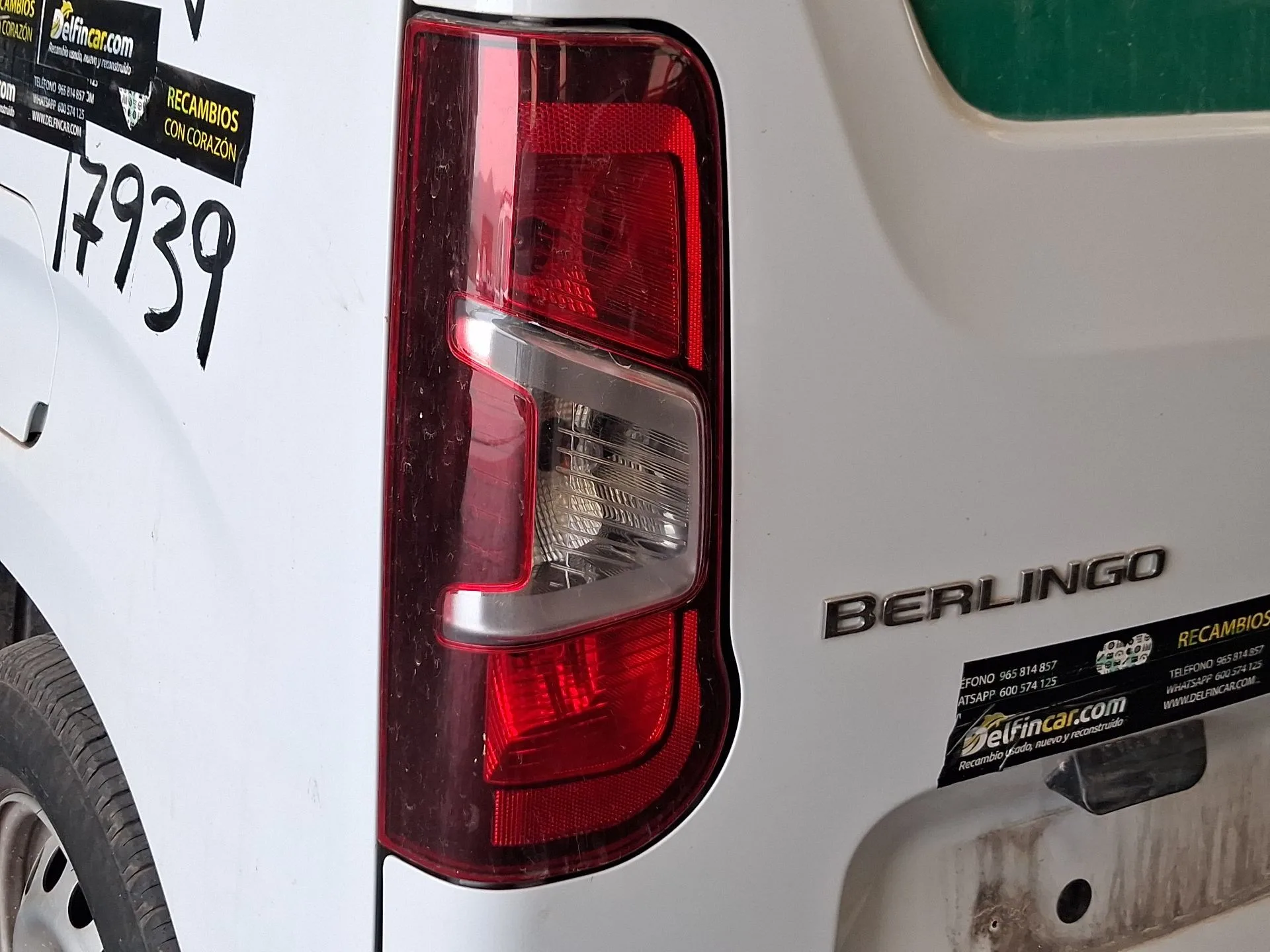 Piloto Trasero Izquierdo para Citroën Berlingo Furgoneta/Monovolumen (K9)