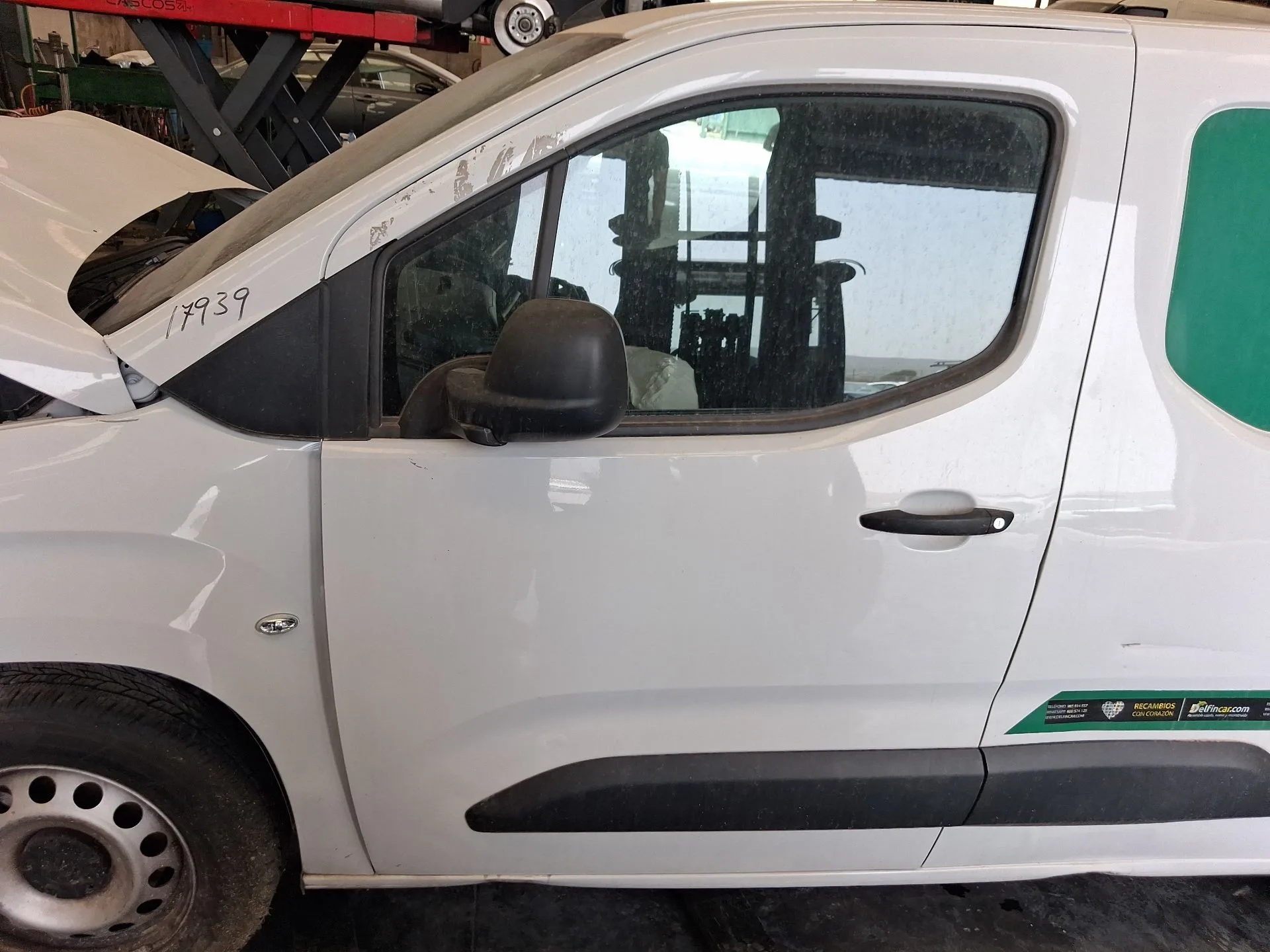 Puerta Delantera Izquierda para Citroën Berlingo Furgoneta/Monovolumen (K9)