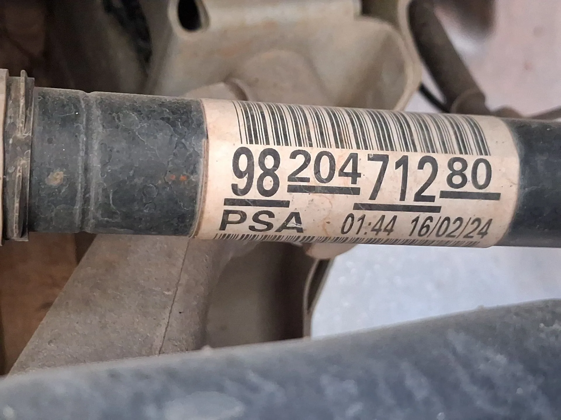 Transmision Delantera Izquierda para Citroën Berlingo Furgoneta/Monovolumen (K9)