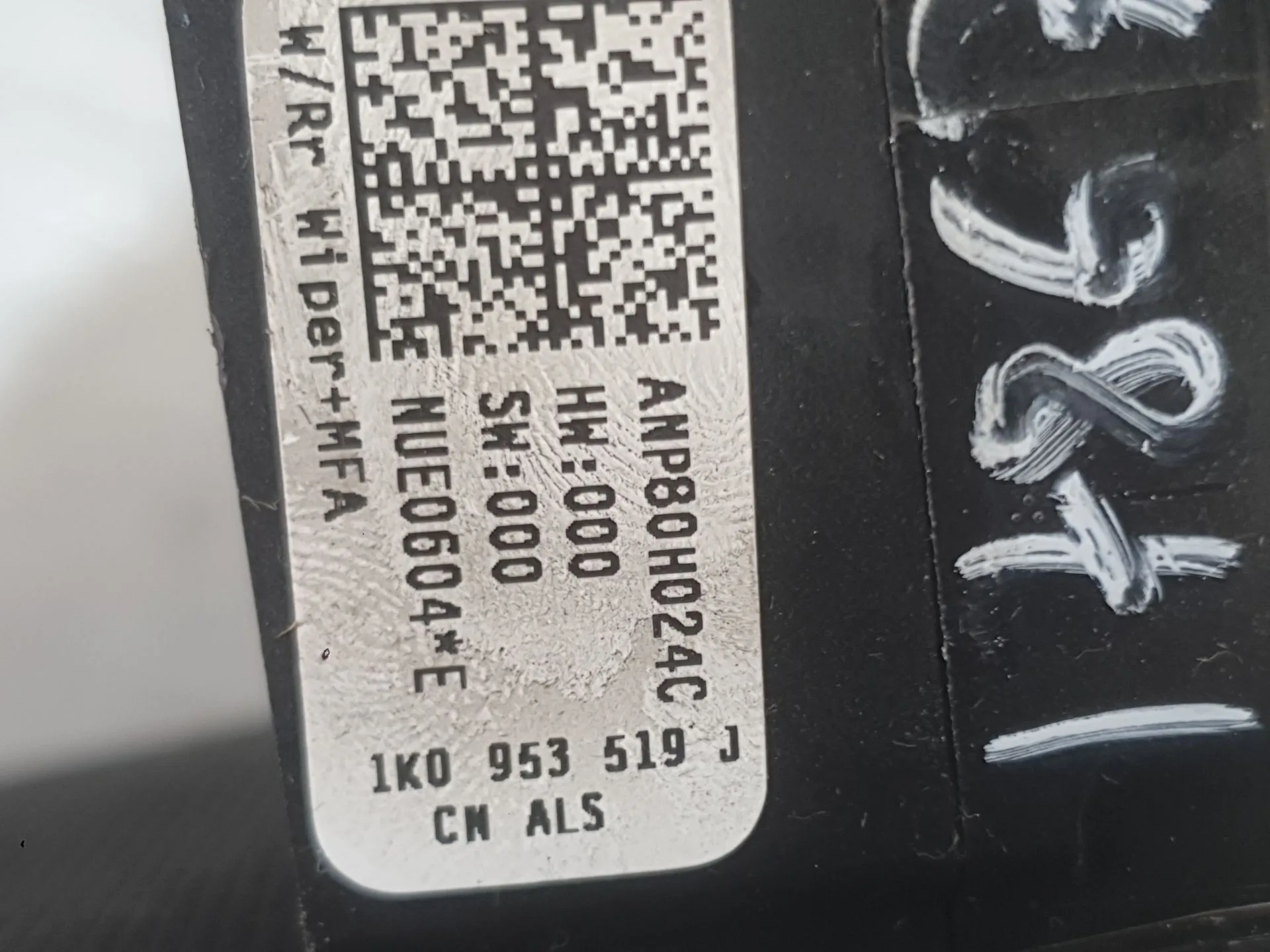 Mando Limpia para Volkswagen Golf V (1K1)