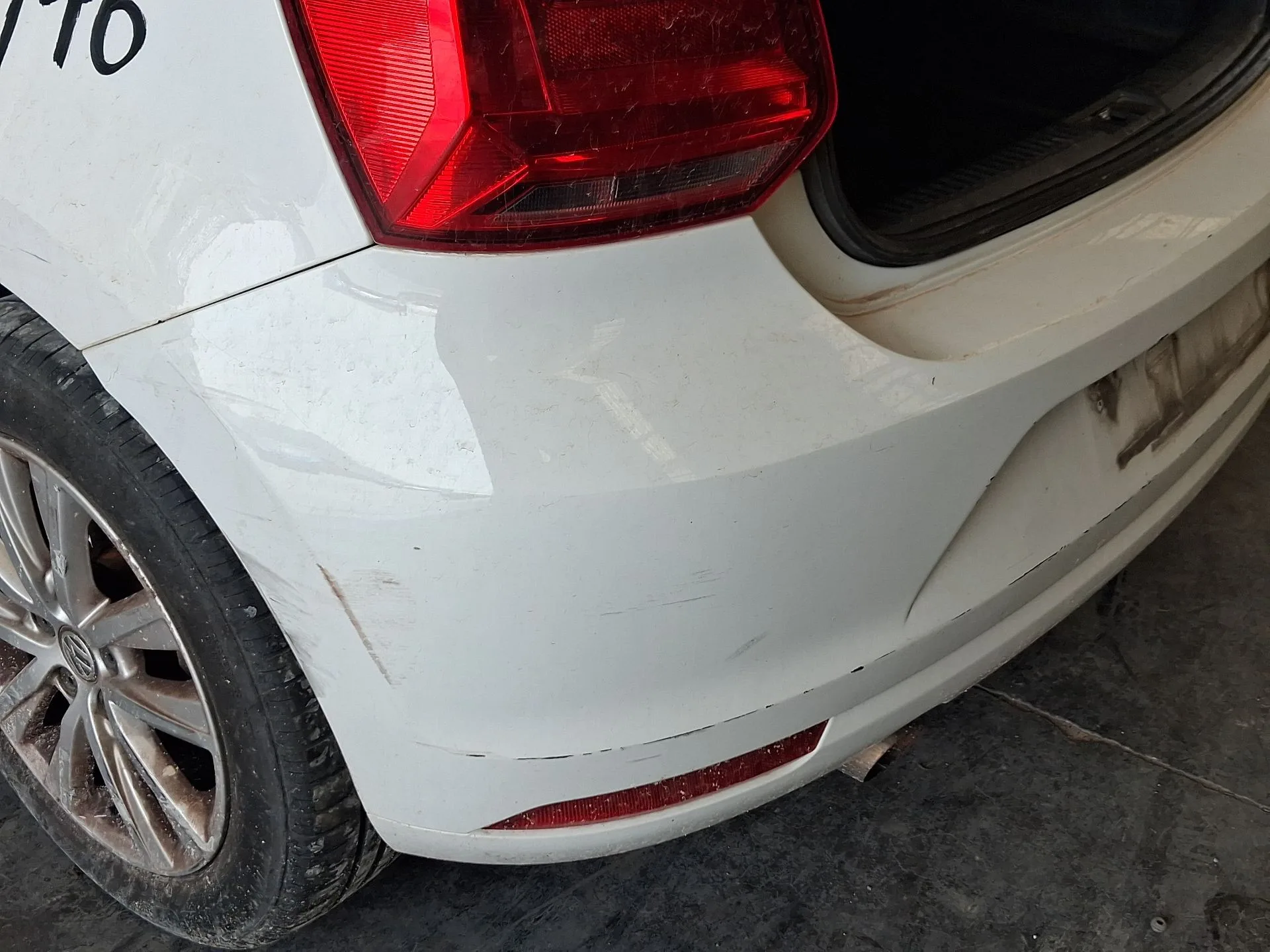 Paragolpes Trasero para Volkswagen Polo V (6R1, 6C1)
