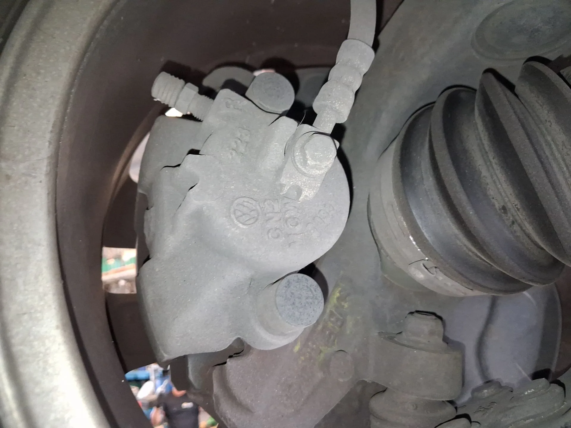 Pinza Freno Delantera Derecha para Volkswagen Polo V (6R1, 6C1)