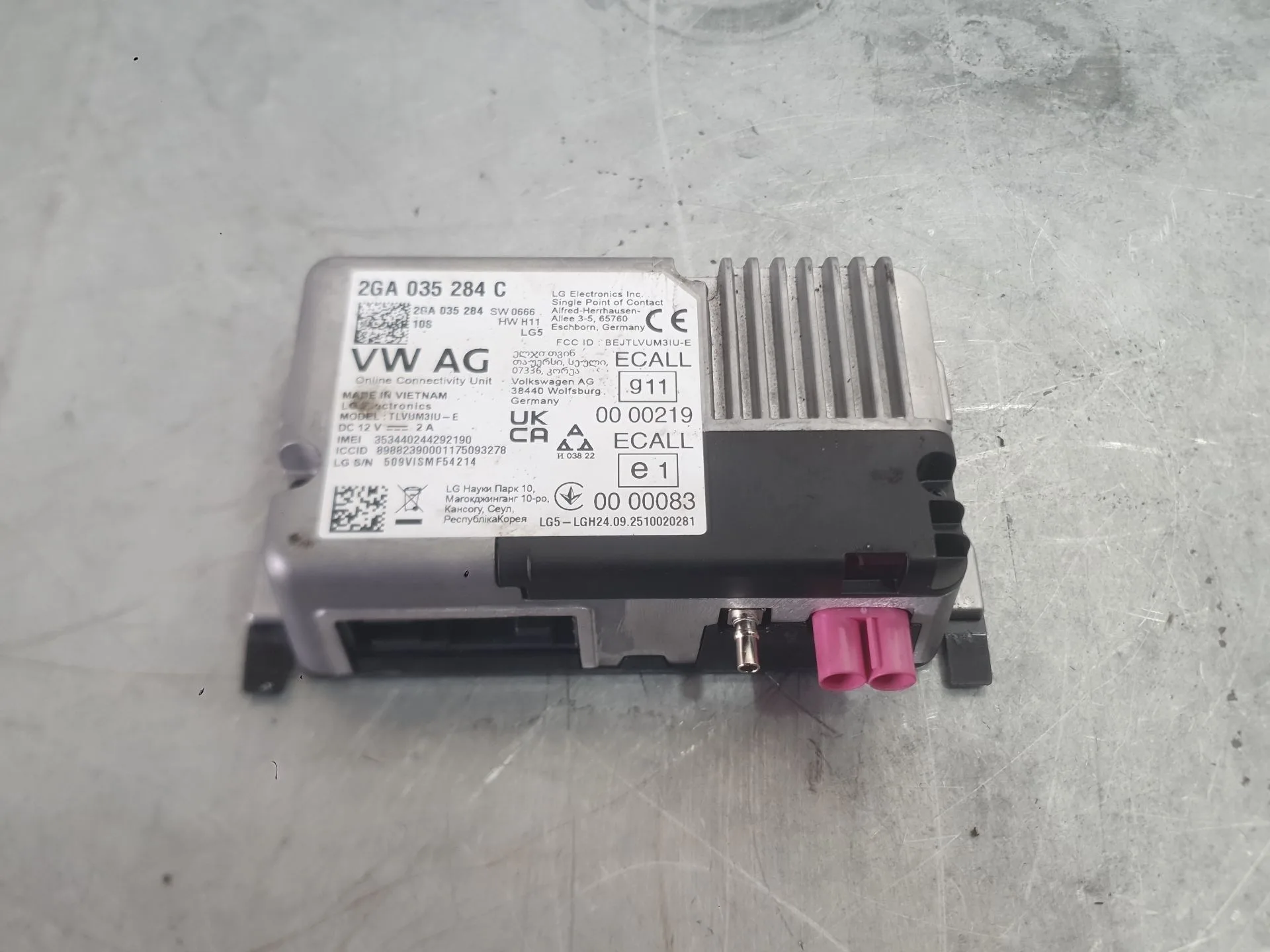 Modulo Electronico para Skoda Fabia Iv (Pj3)