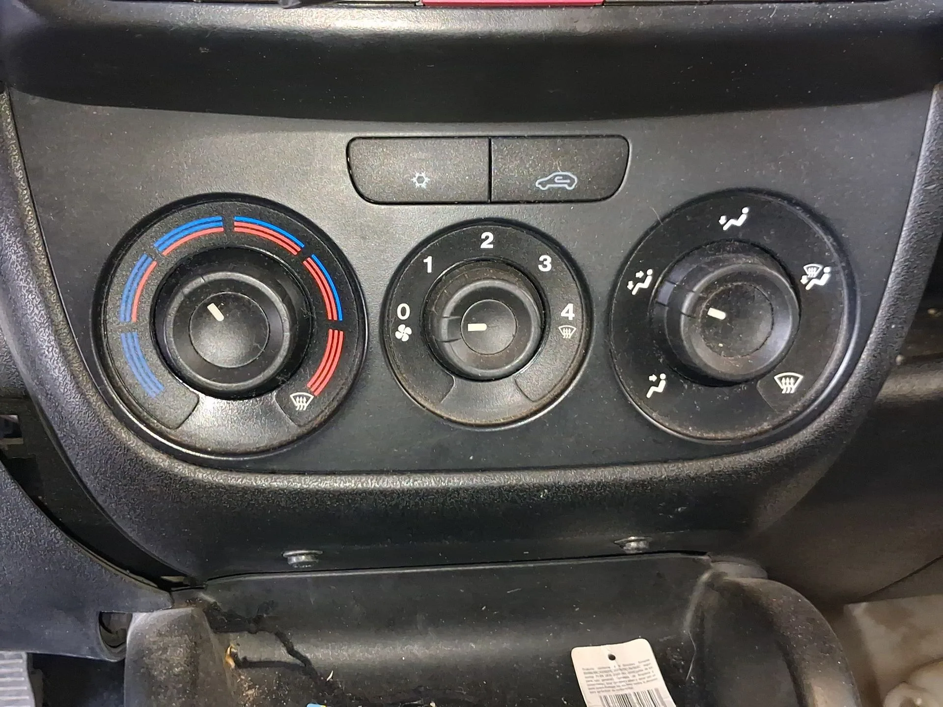 Mando Calefaccion / Aire Acondicionado para Opel Combo Tour (X12)