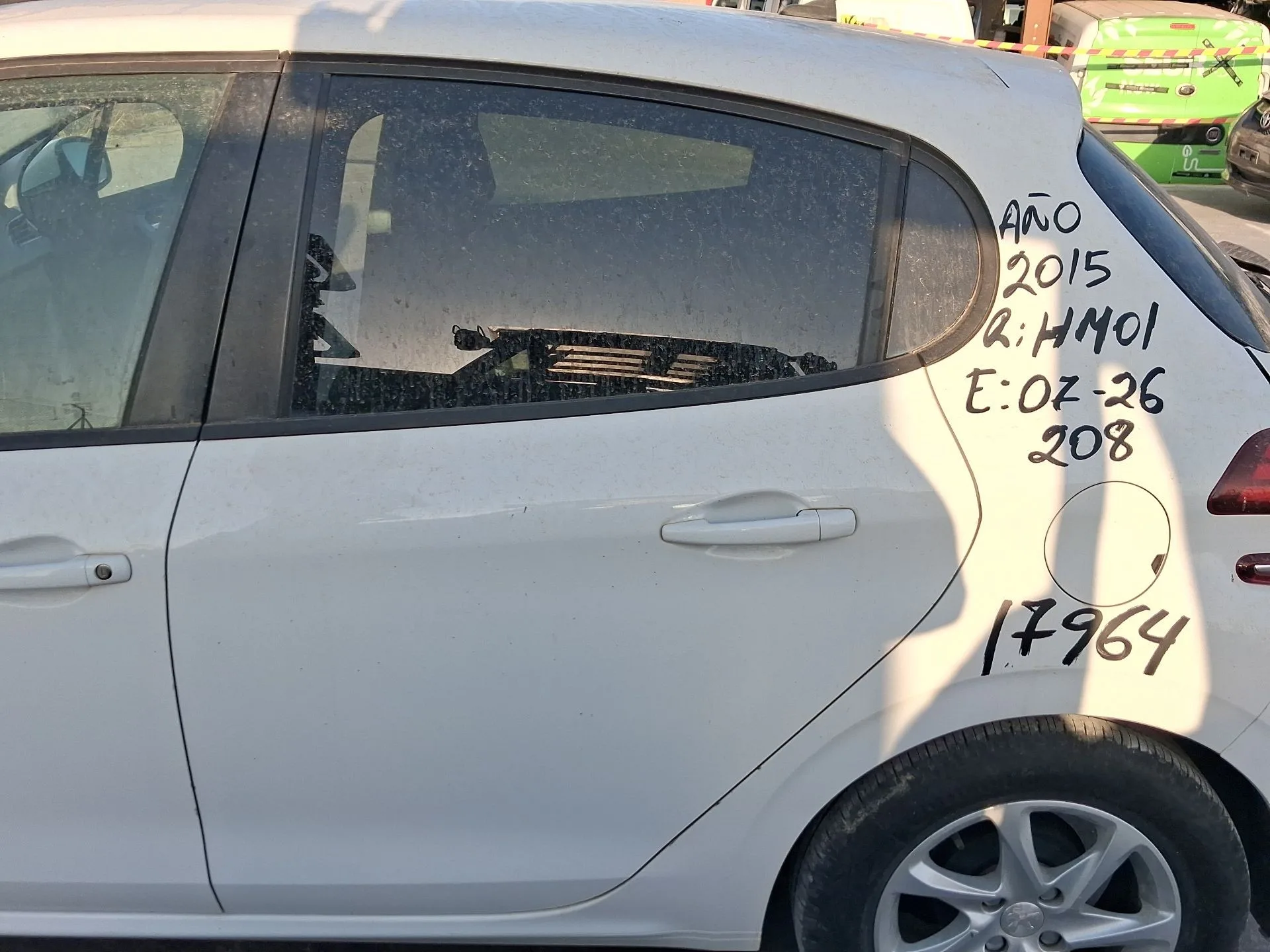 Puerta Trasera Izquierda para Peugeot 208 I (Ca_, Cc_)