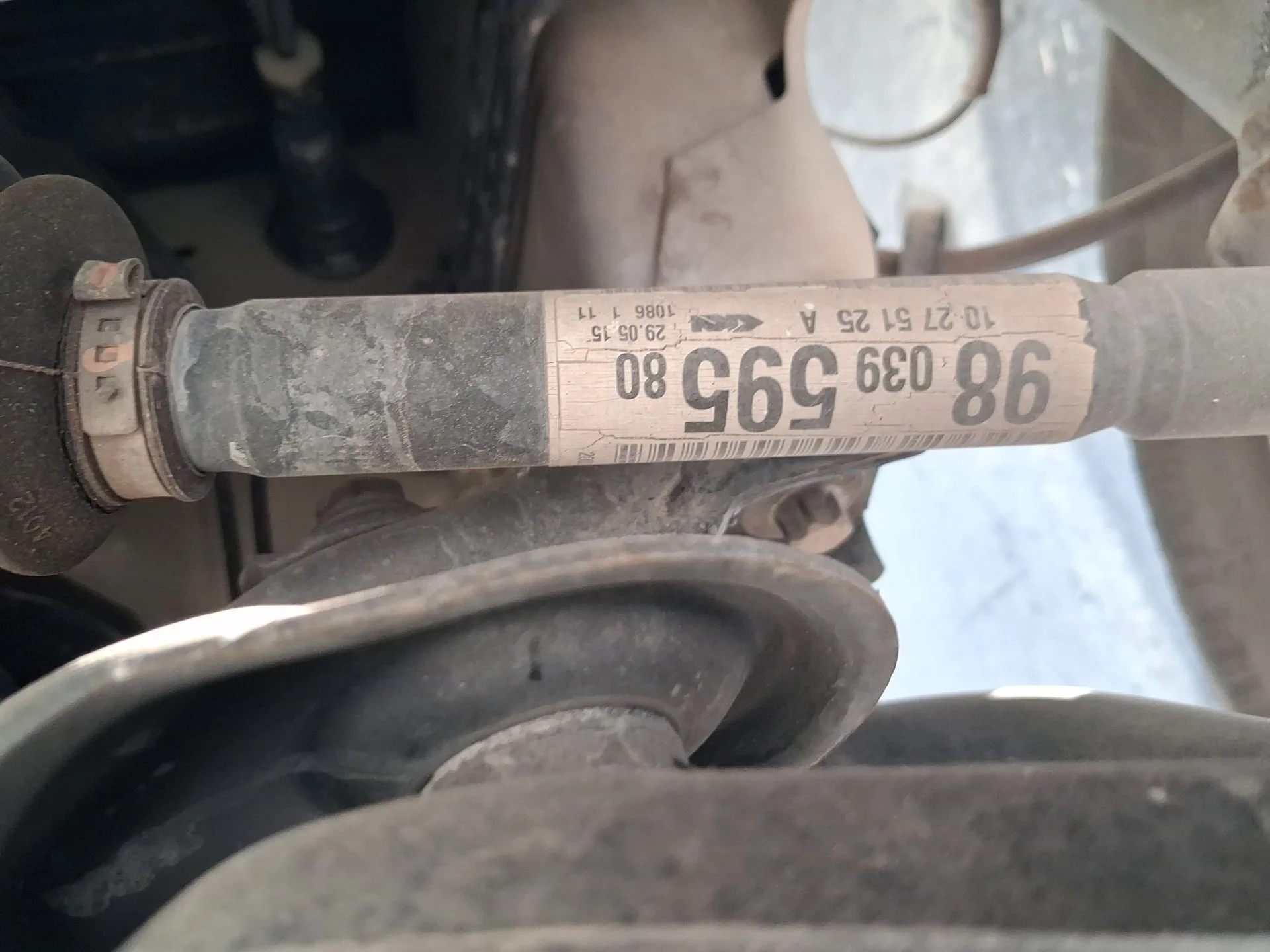 Transmision Delantera Izquierda para Peugeot 208 I (Ca_, Cc_)