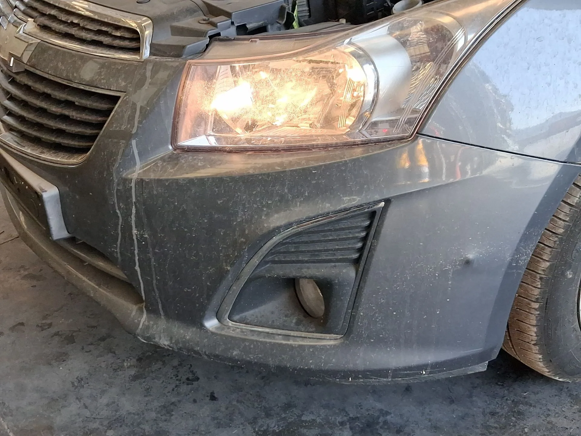 Paragolpes Delantero para Chevrolet Cruze (J300)