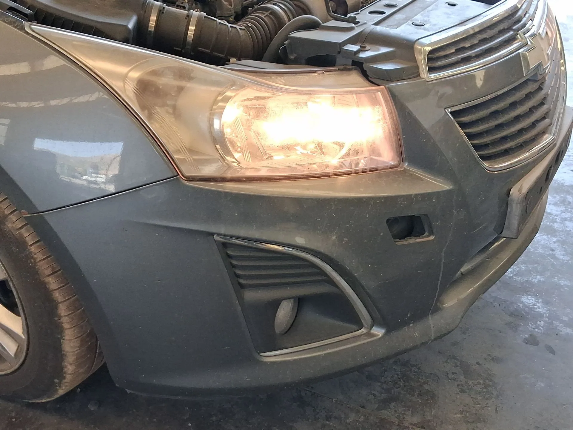 Paragolpes Delantero para Chevrolet Cruze (J300)