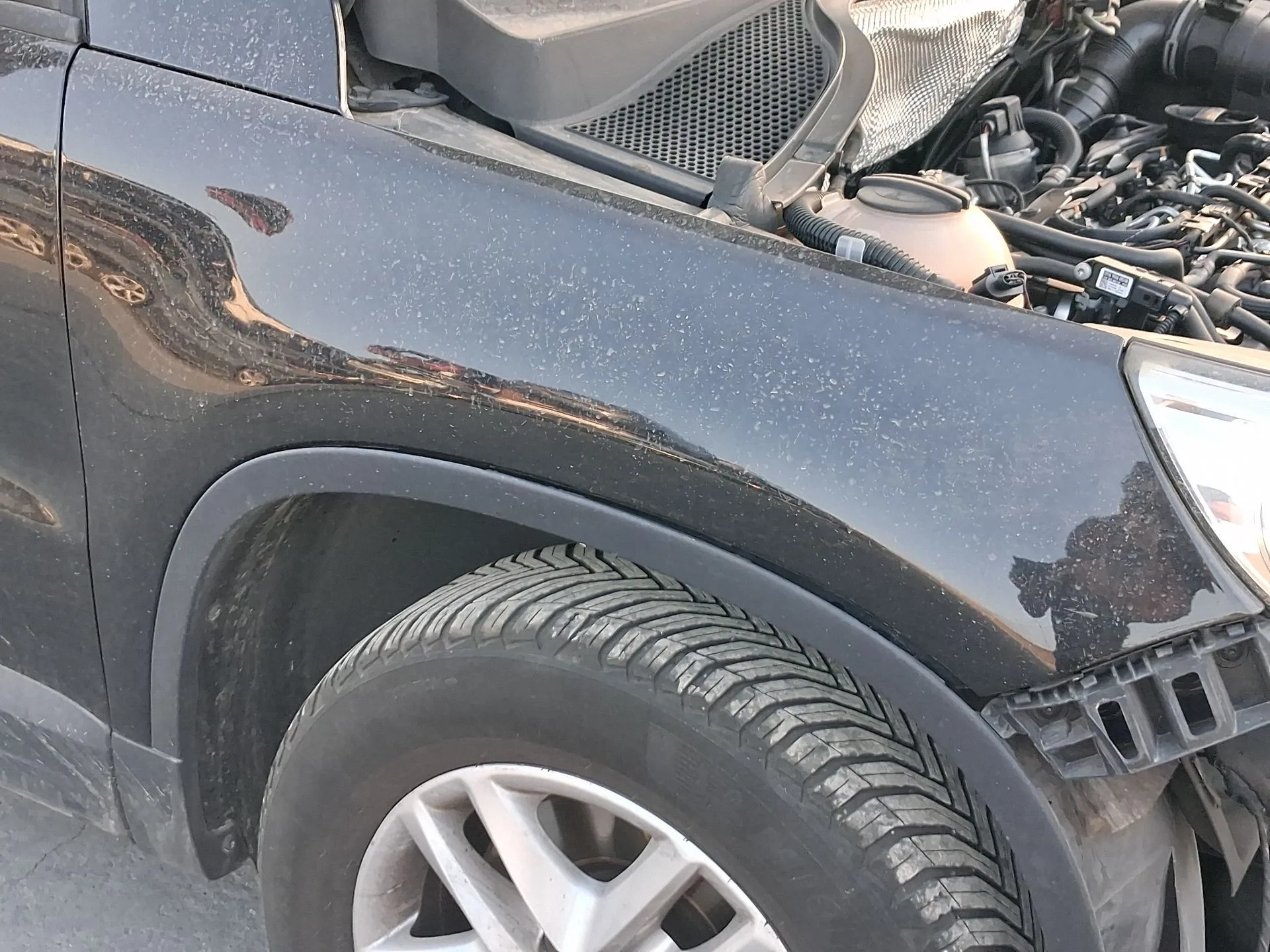 Aleta Delantera Derecha para Volkswagen Tiguan (5N_)