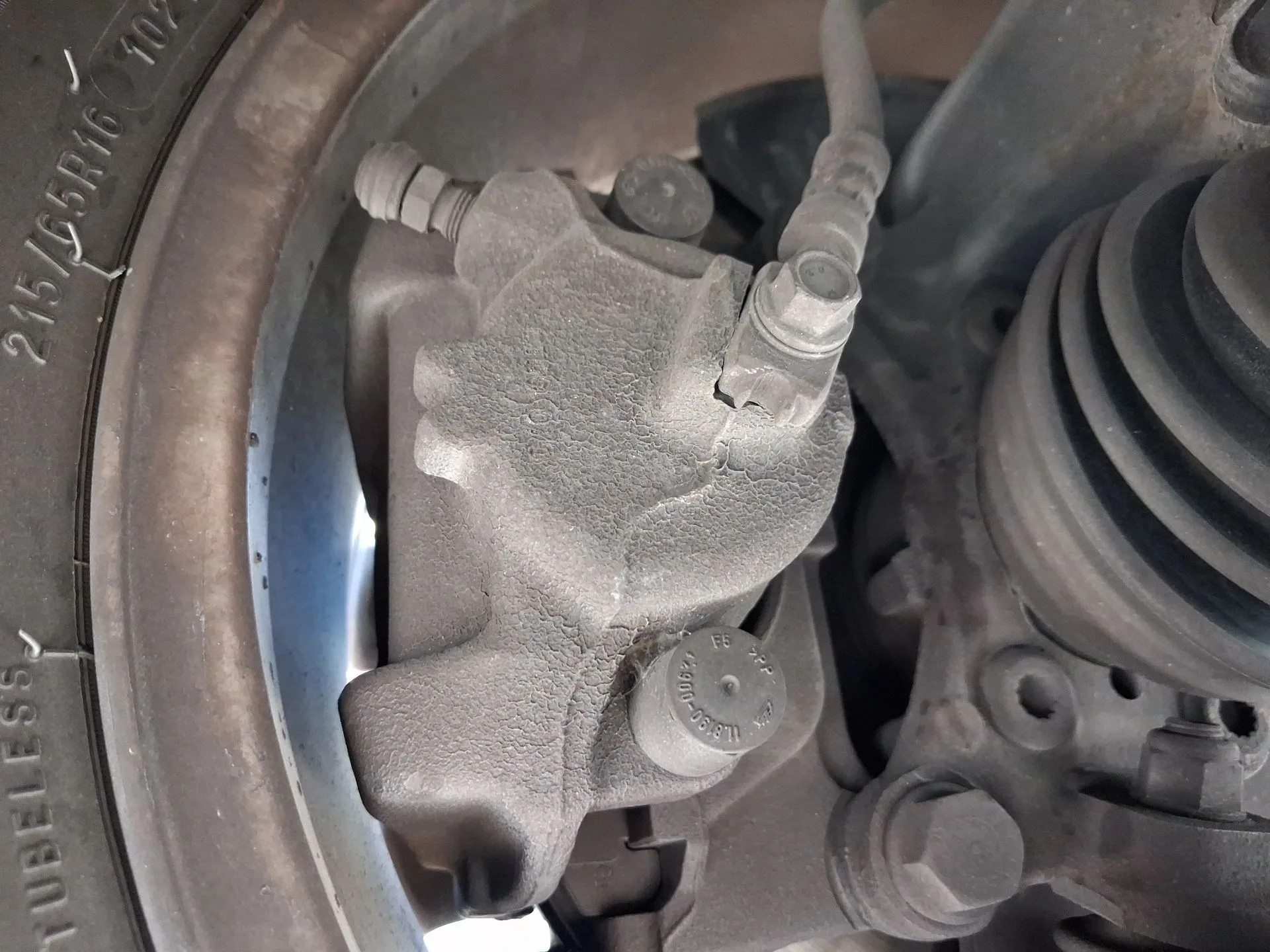Pinza Freno Delantera Derecha para Volkswagen Tiguan (5N_)