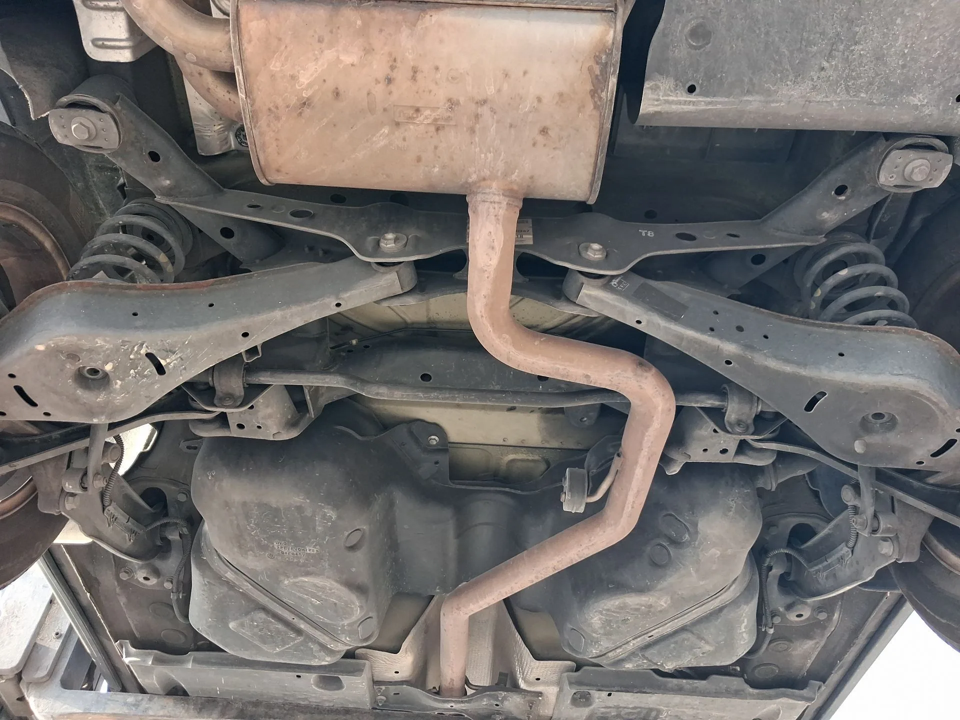 Puente Trasero para Volkswagen Tiguan (5N_)