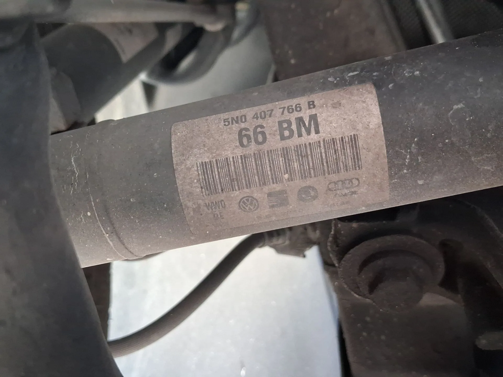 Transmision Delantera Derecha para Volkswagen Tiguan (5N_)