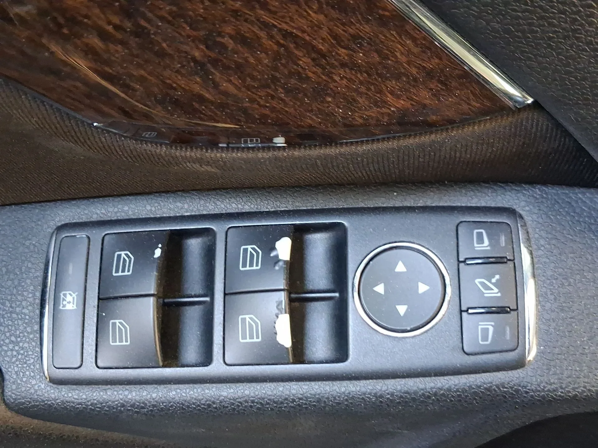 Mando Elevalunas Delantero Izquierdo para Mercedes-Benz Clase C (W204)
