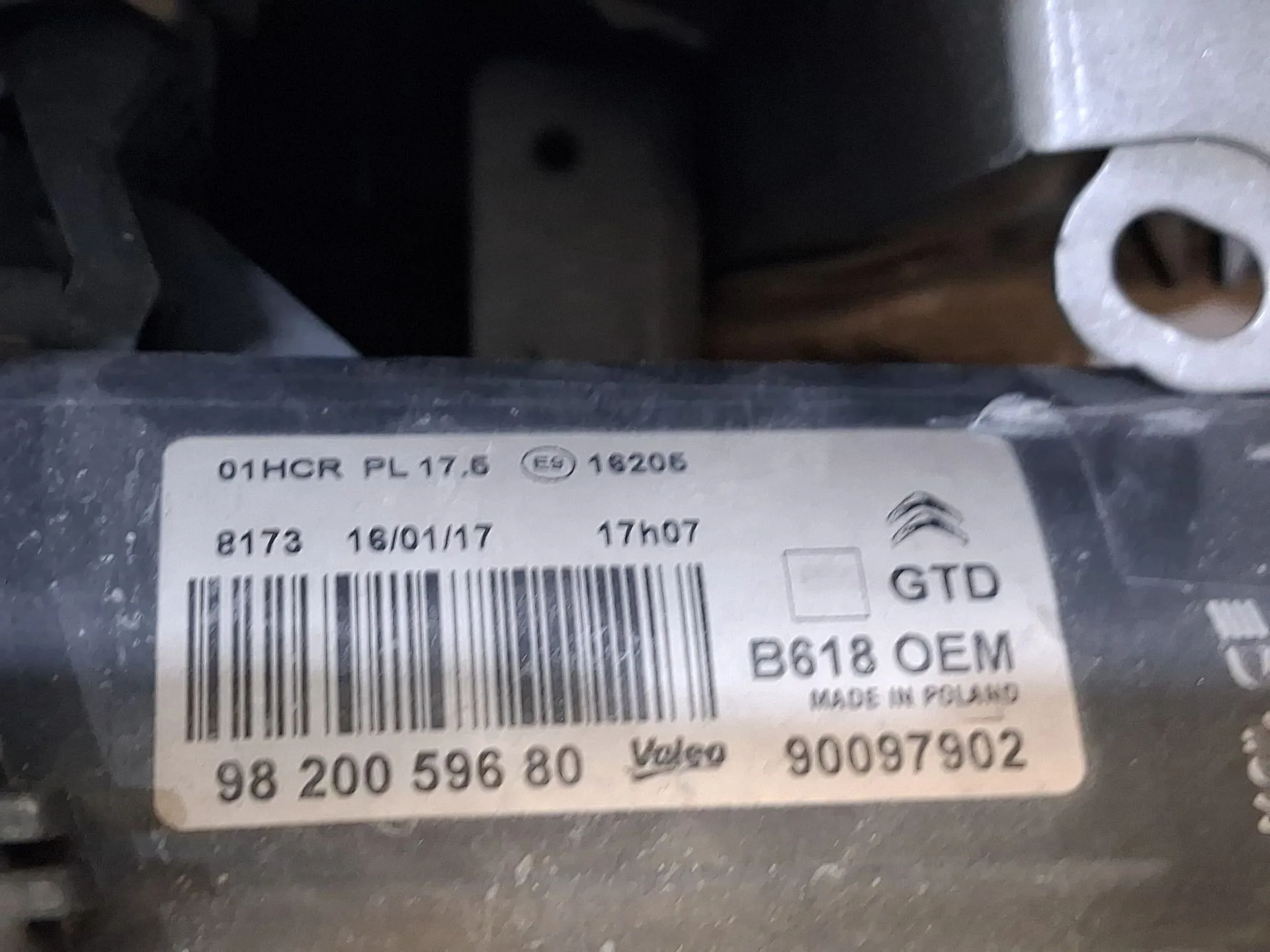 Faro Izquierdo para Citroën C3 Iii (Sx)
