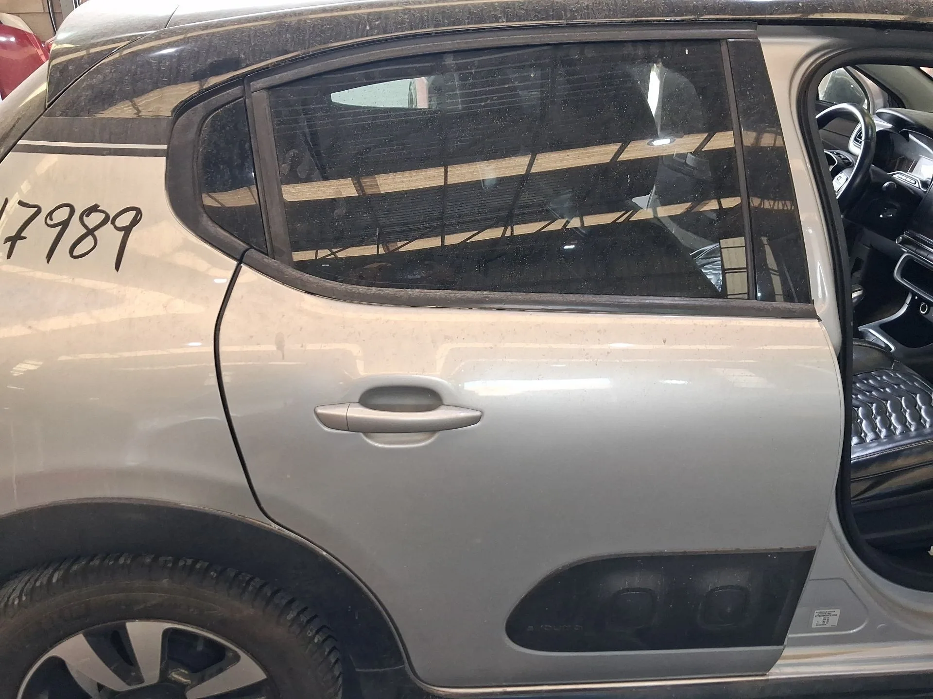Puerta Trasera Derecha para Citroën C3 Iii (Sx)