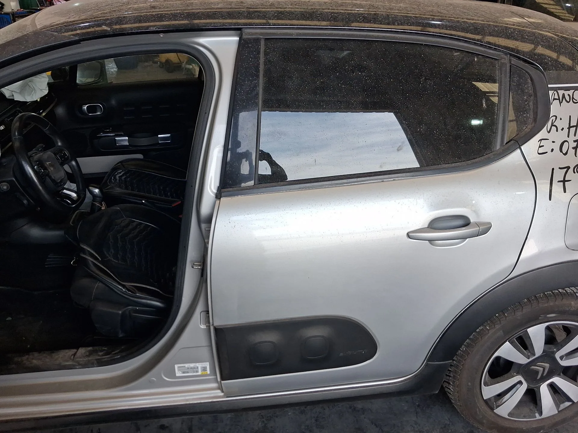 Puerta Trasera Izquierda para Citroën C3 Iii (Sx)