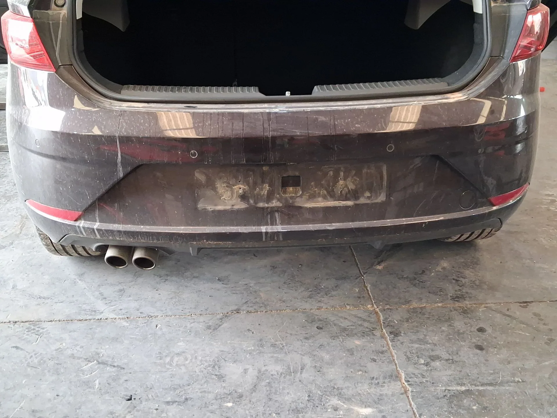 Paragolpes Trasero para Seat Leon (5F1)