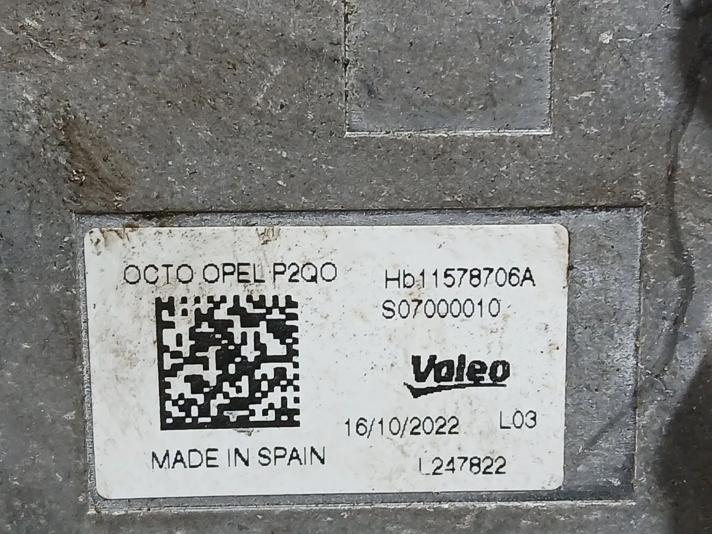 Centralita Faro para Opel Mokka