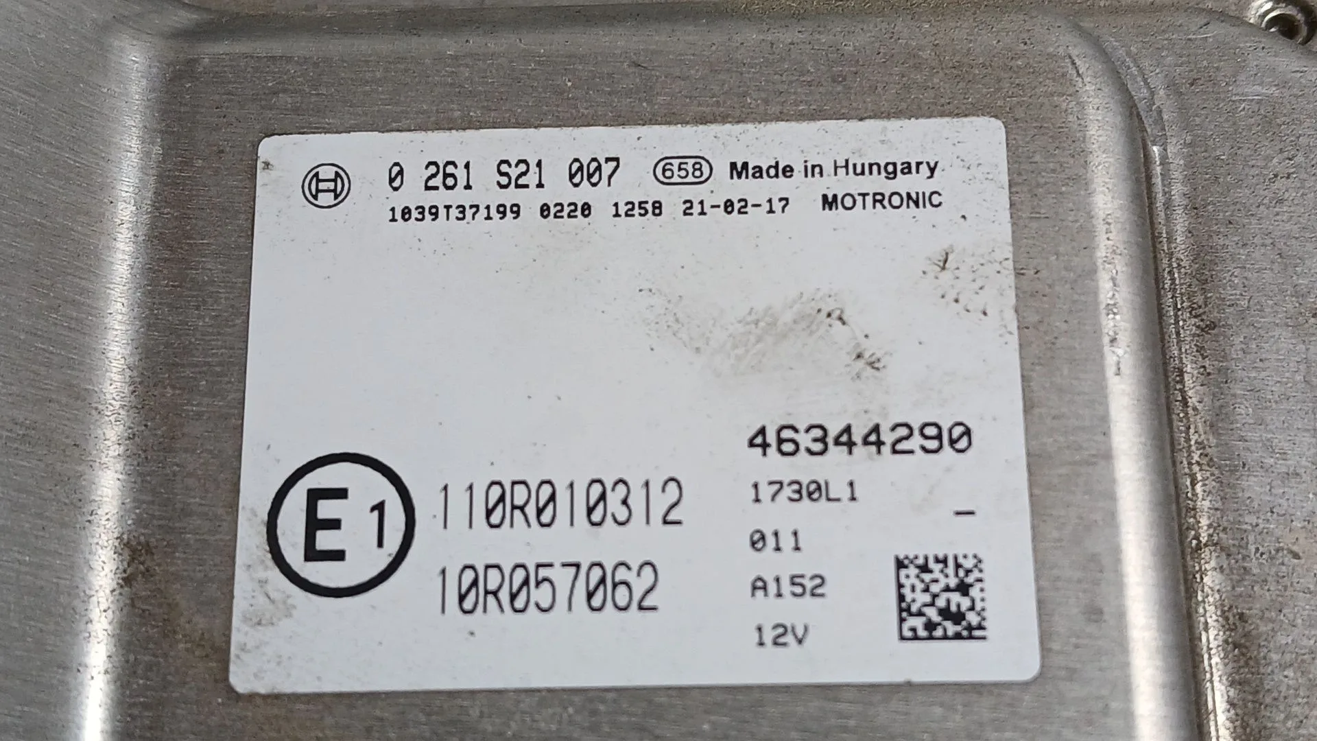 Centralita Motor Uce para Fiat Doblo Cargo (263_)