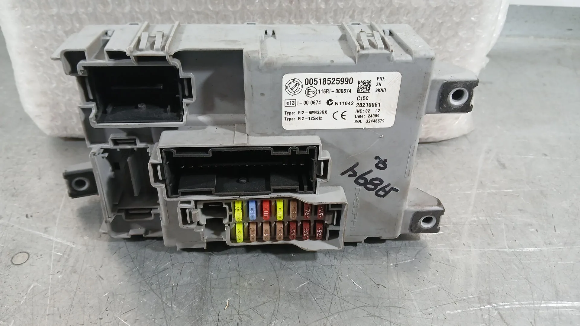 Caja Reles / Fusibles para Fiat 500 (312_)