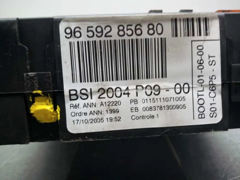 Centralita Bsi para Citroën C3
