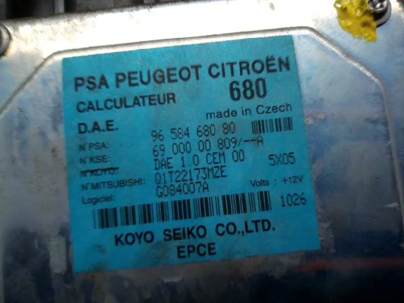 Centralita Direccion para Citroën C3