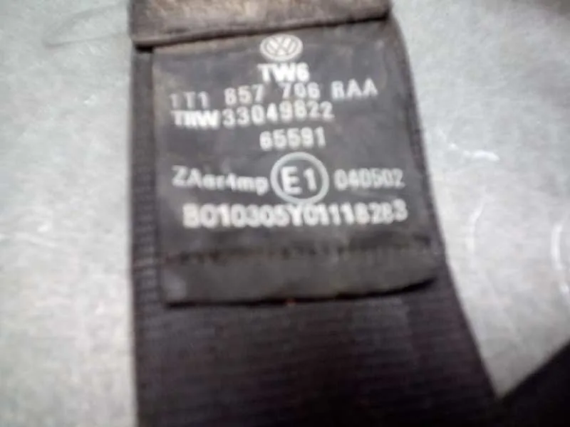 Pretensor Airbag Derecho para Volkswagen Touran (1T1)