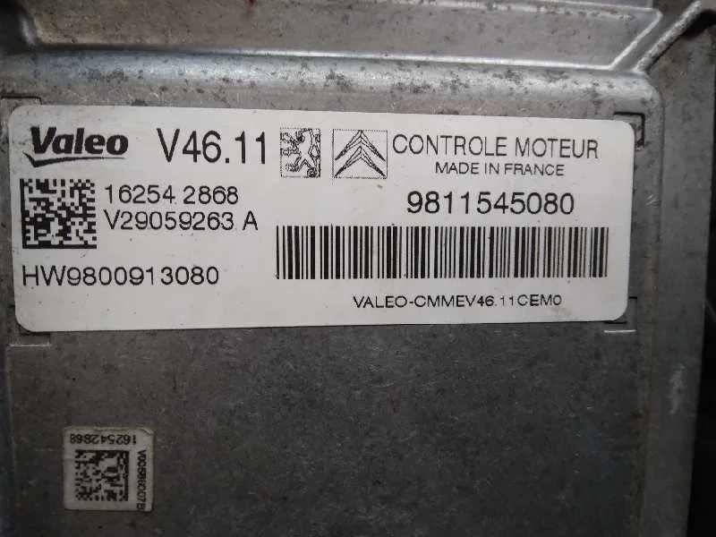 Centralita Motor Uce para Citroën C4 Cactus