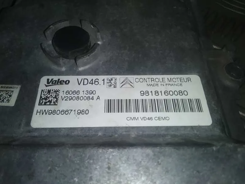 Centralita Motor Uce para Citroën C3 Picasso