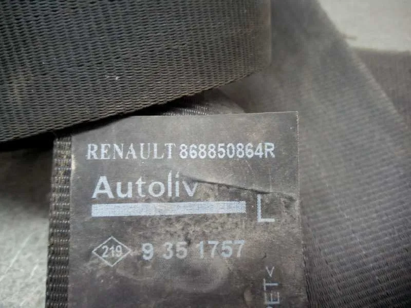 Cinturon Seguridad Delantero Izquierdo para Dacia Dokker