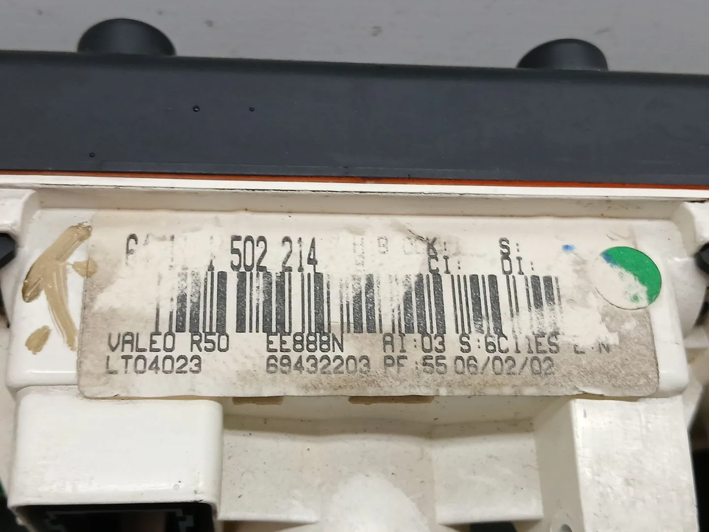 Mando Calefaccion / Aire Acondicionado para Mini Mini (R50,R53)